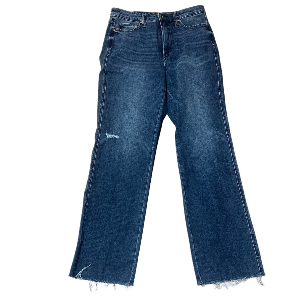 Judy Blue‎ dark wash straight leg high waist jeans size 31